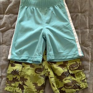 Boys shorts x 2